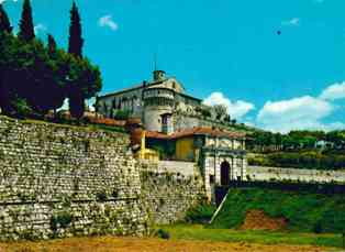 BRESCIA- IL CASTELLO-FALCO ITALIA-1957