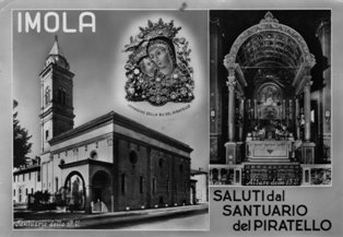 IMOLA-SANTUARIO DEL PIRATELLO-1960