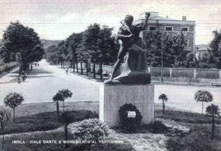 IMOLA-VIALE-DANTE-MONUMENTO-AL-PARTIGIANO