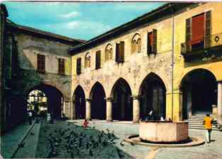 LODI PIAZZA BROLETTO E MUNICIPIO-1960