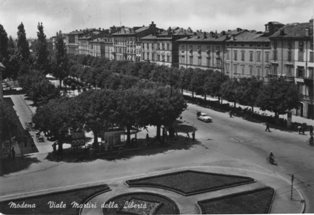 MODENA-VIALE MARTIRI DELLA LIBERTA-1957